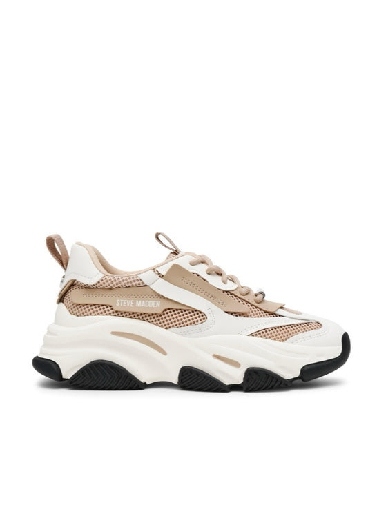 Sneaker Donna POSSESSION-E Irish Cream/White