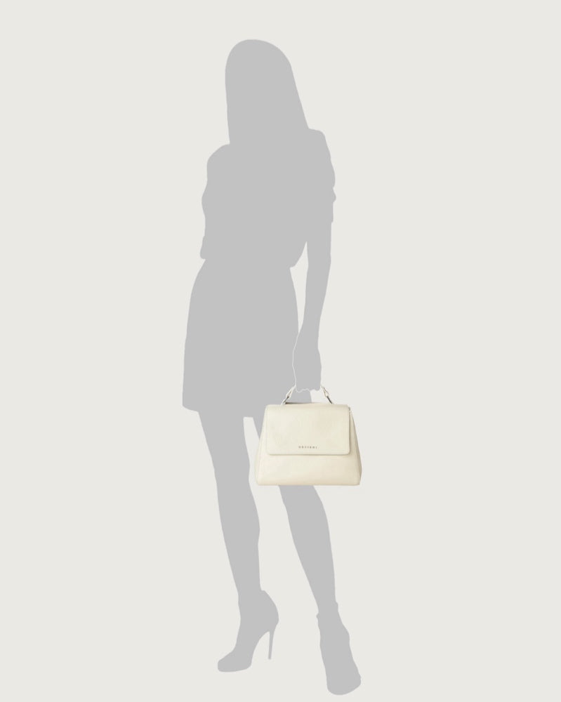 Borsa in pelle Donna B01999 SOFT Bianco