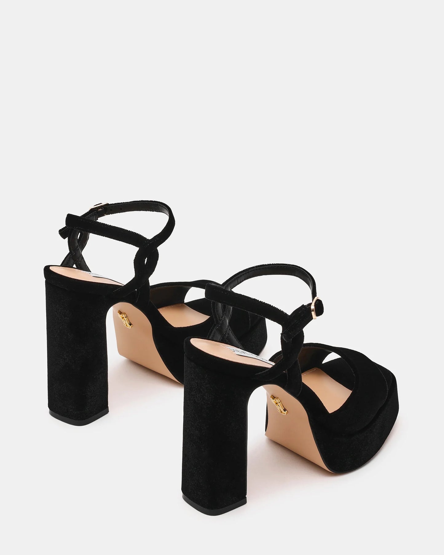 Sandalo col tacco Donna MILIANA Black Velvet