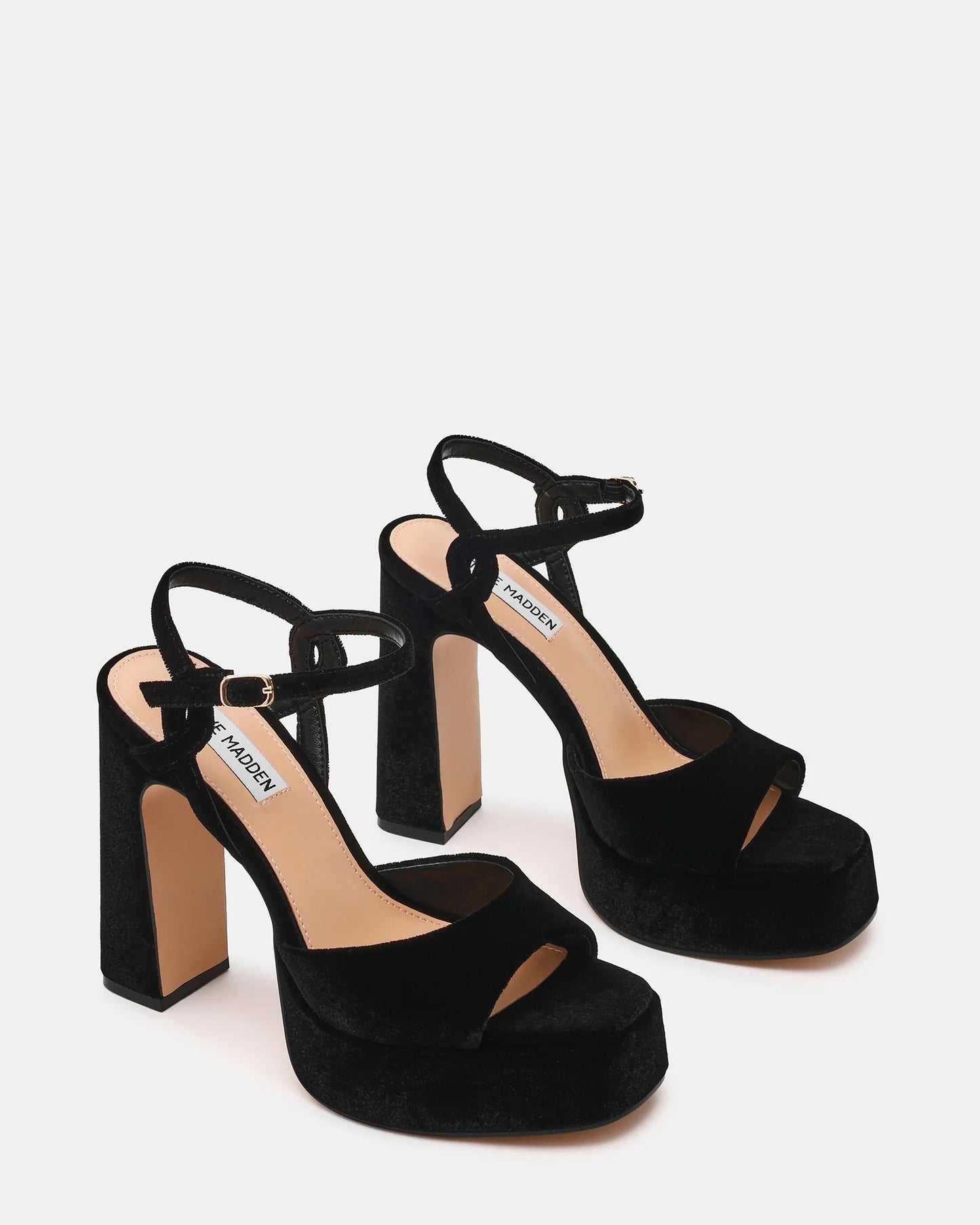 Sandalo col tacco Donna MILIANA Black Velvet