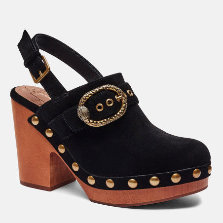 MAYFAIR CLOG SLINGBACK-MULTI-SUEDE-909