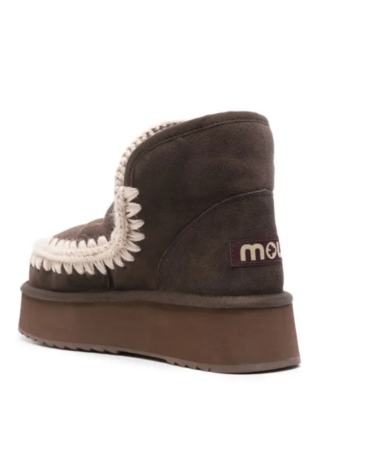 Mini Eskimo Platform Boot Mocha