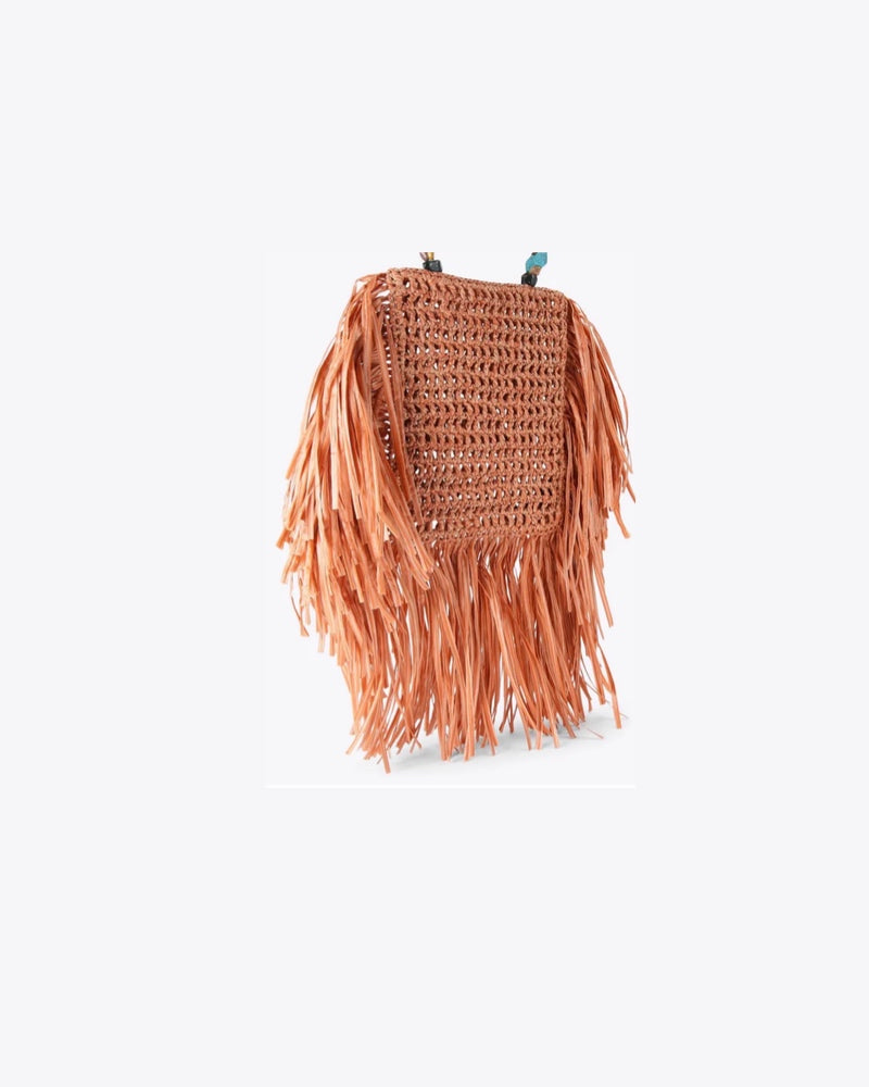 KURT MINI TOTE FRINGE-ORANGE-OTHERS-181