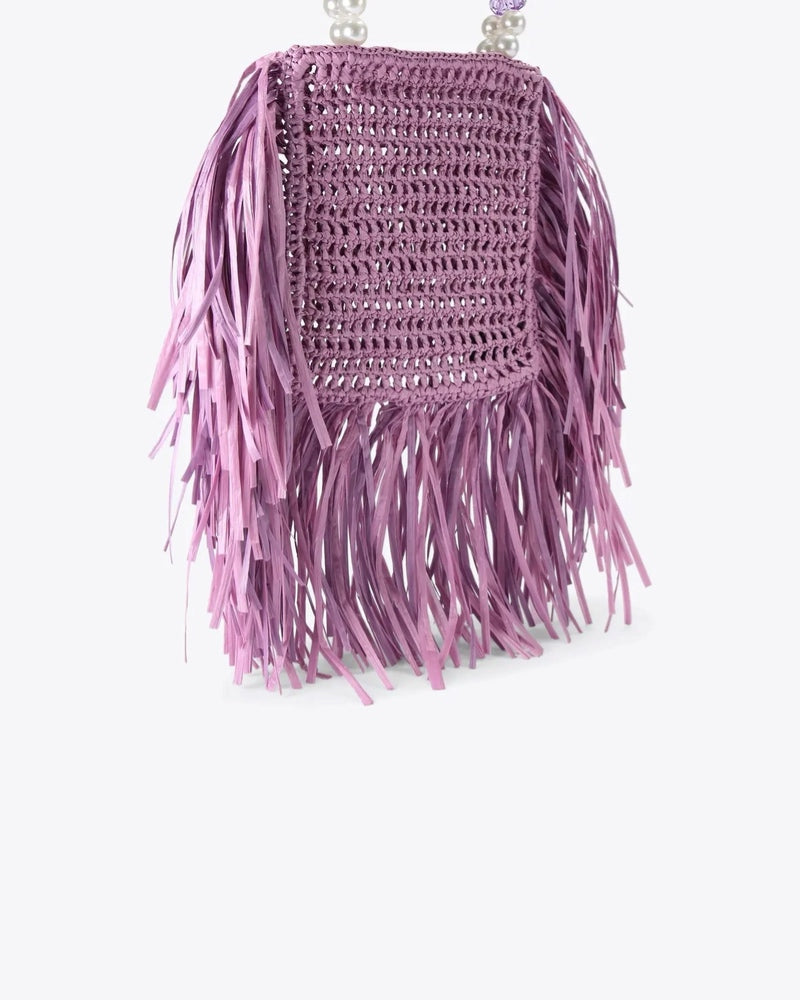 KURT MINI TOTE FRINGE-LILAC-OTHERS-182