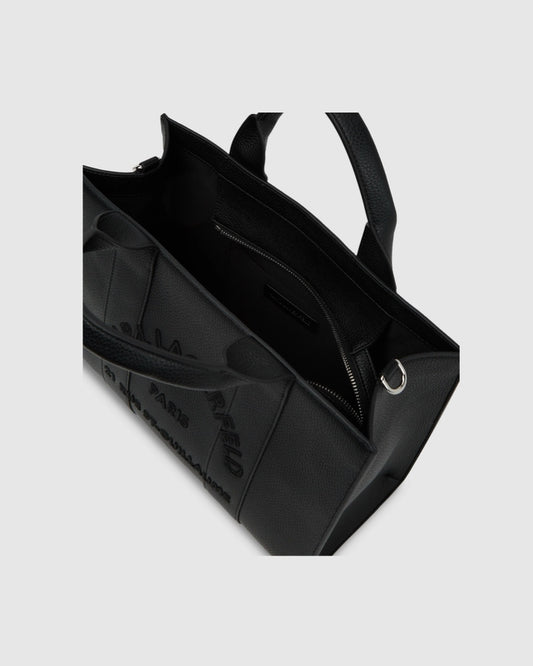 Borsa k/rsg md square tote peb emb Donna B1W30041.NN Black