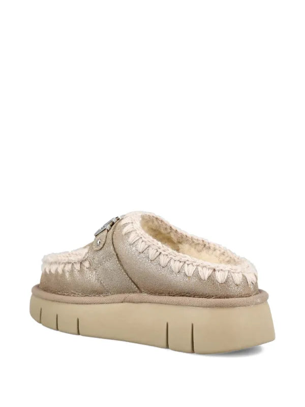 Bounce Clog Special Leather MU.FW531001B Stone Metallic
