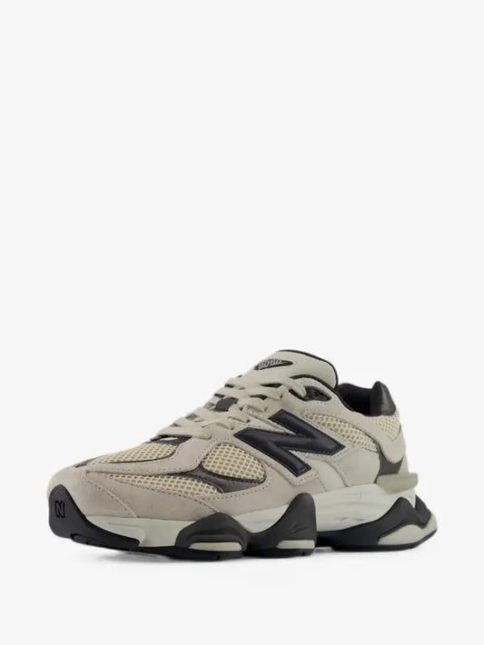 U90606H1 - Scarpa Lifestyle - UNISEX - Suede-Mesh - TIMBERWOLF - BLACK CEMENT