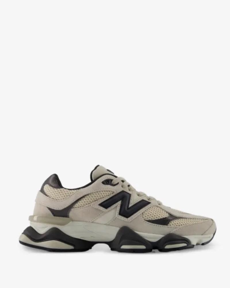 U90606H1 - Scarpa Lifestyle - UNISEX - Suede-Mesh - TIMBERWOLF - BLACK CEMENT