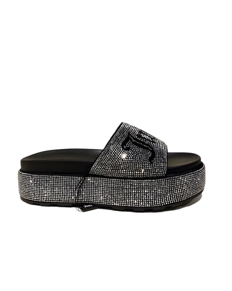 Women's JCFYL222004 Dora Sandal PU Black (PEJDO2149WVPJ00)