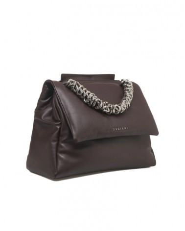 Orciani Borsa Donna B02185 NPB Sveva XL Nappa Bold Cioccolato