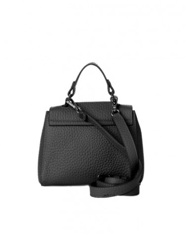 Orciani Borsa Donna B02019 SSE Sveva Sense mini a mano in pelle con tracolla Nero