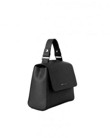 Orciani Borsa Donna B02019 SSE Sveva Sense mini a mano in pelle con tracolla Nero