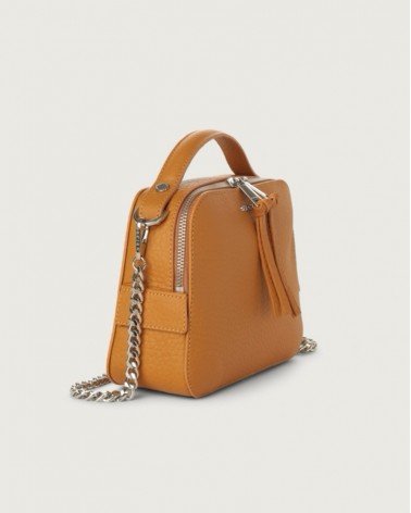 Orciani Borsa Donna SD0147 SOF Mini Bag Chéri Soft in pelle a mano con tracolla Grano