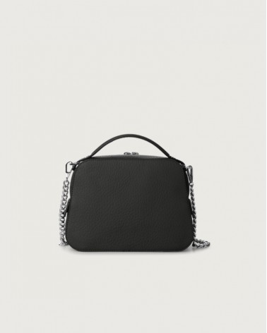 Orciani Borsa Donna SD0147 SOF Mini Bag Chéri Soft in pelle a mano con tracolla Nero