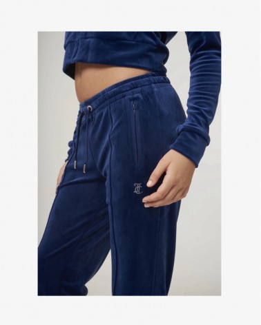 Juicy Couture Women's Tina Trackpants VEJH70047WPFJ65 With Diam Polyest/Elast Blue Dephts