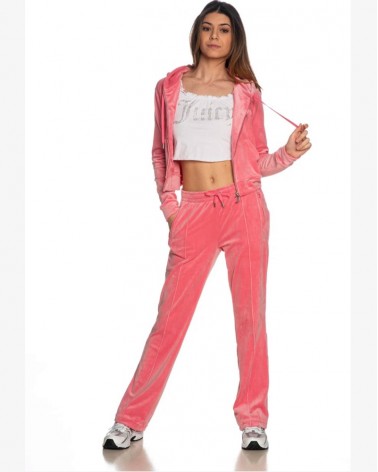 Juicy Couture Women's Tina Trackpants VEJH70047WPFJB3 With Diam Polyest/Elast Hot Pink