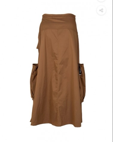 Via delle Rose VW25-16194 Skirt Donna Choco