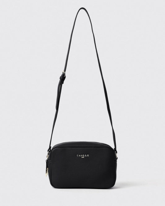 REG CAMERA BAG CON LOGO IN METALLO GAACW02125 Nero