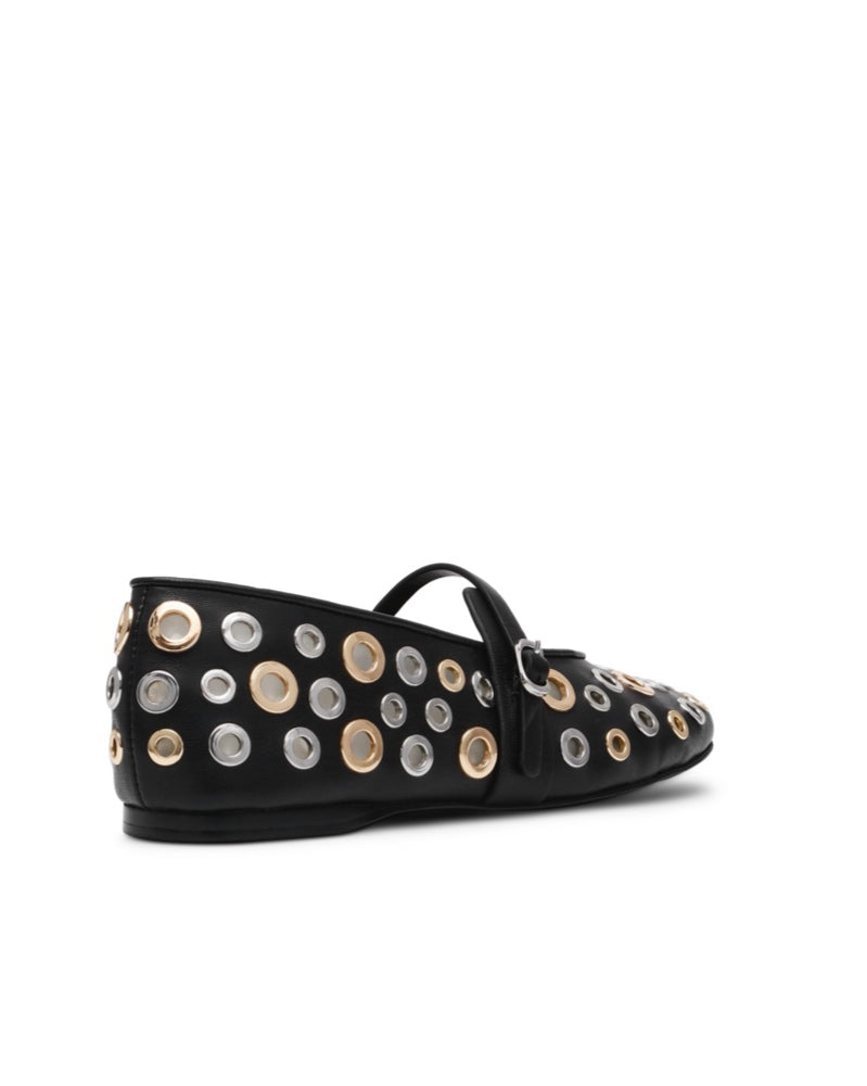 Ballerina Donna REJOICE-S Black/Silver Gold