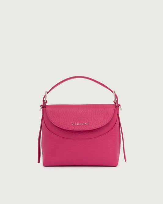 Borsa in pelle Donna B02175 SOFT Fucsia