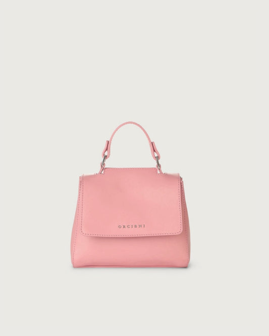 Borsa in pelle Donna B02019 VANITY ORO Rosa