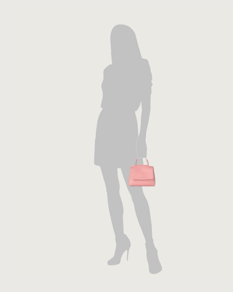 Borsa in pelle Donna B02019 VANITY ORO Rosa