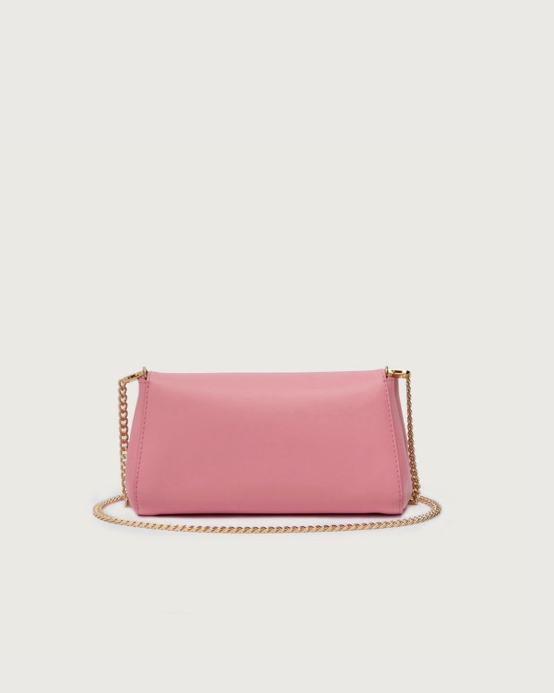 Borsa in pelle Donna B02169 VANITY ORO Rosa