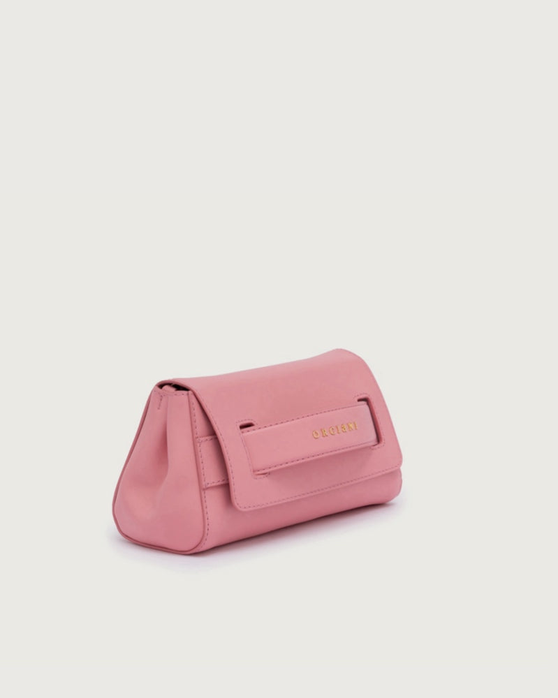Borsa in pelle Donna B02169 VANITY ORO Rosa