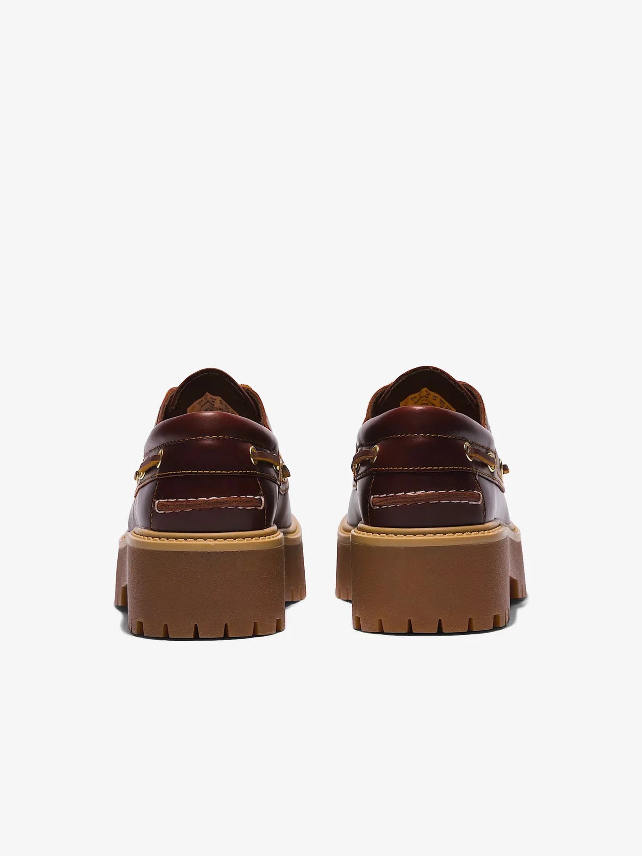 Women’s Stone Street Platform Boat Shoe Rootbeer