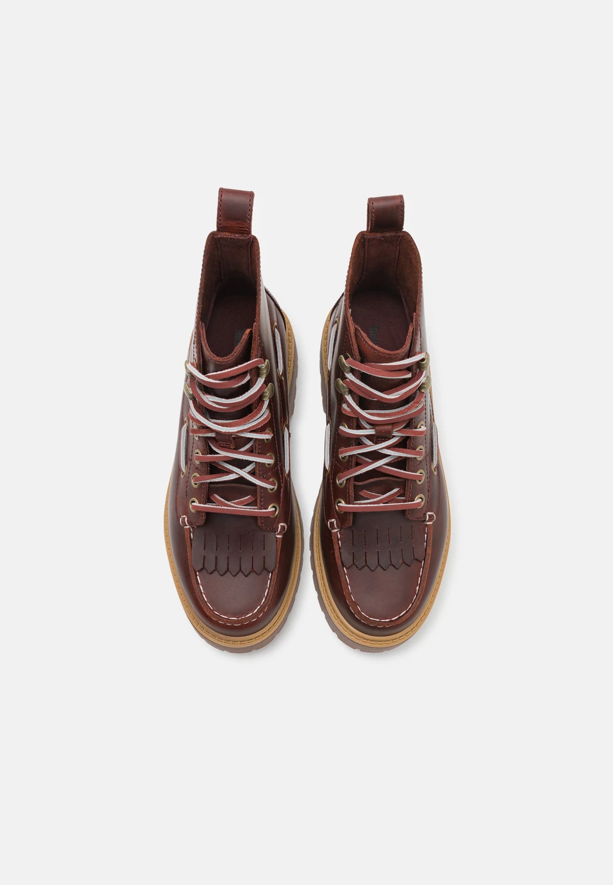 Women’s Stone Street Mid Lace Up Boot Burgundy Full Grain