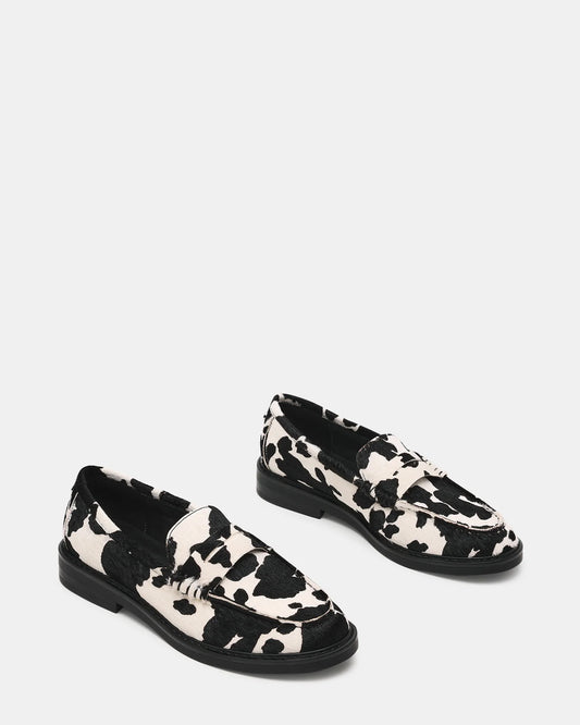 Mocassino Donna ADISON-C Black/White