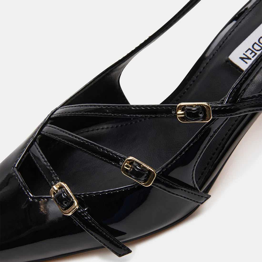 Slingback Donna LIANA Black Patent