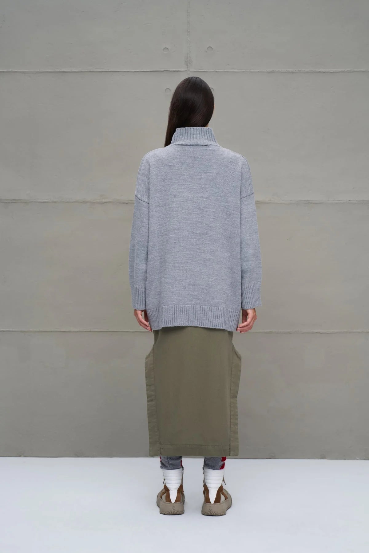 Maglione Donna VW26-18075 Grey Melange