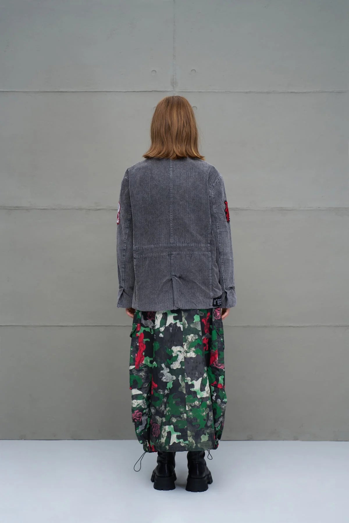 Giacca in velluto Donna VW26-18078 Anthracite