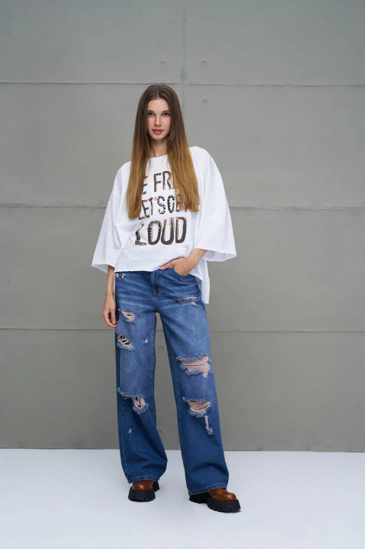 Jeans Donna VW26-18132 Blue