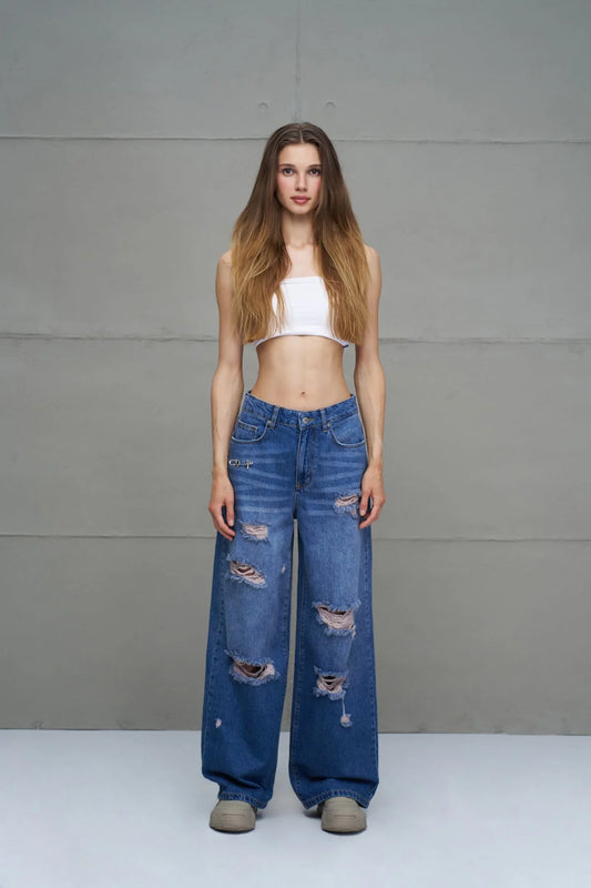 Jeans Donna VW26-18132 Blue