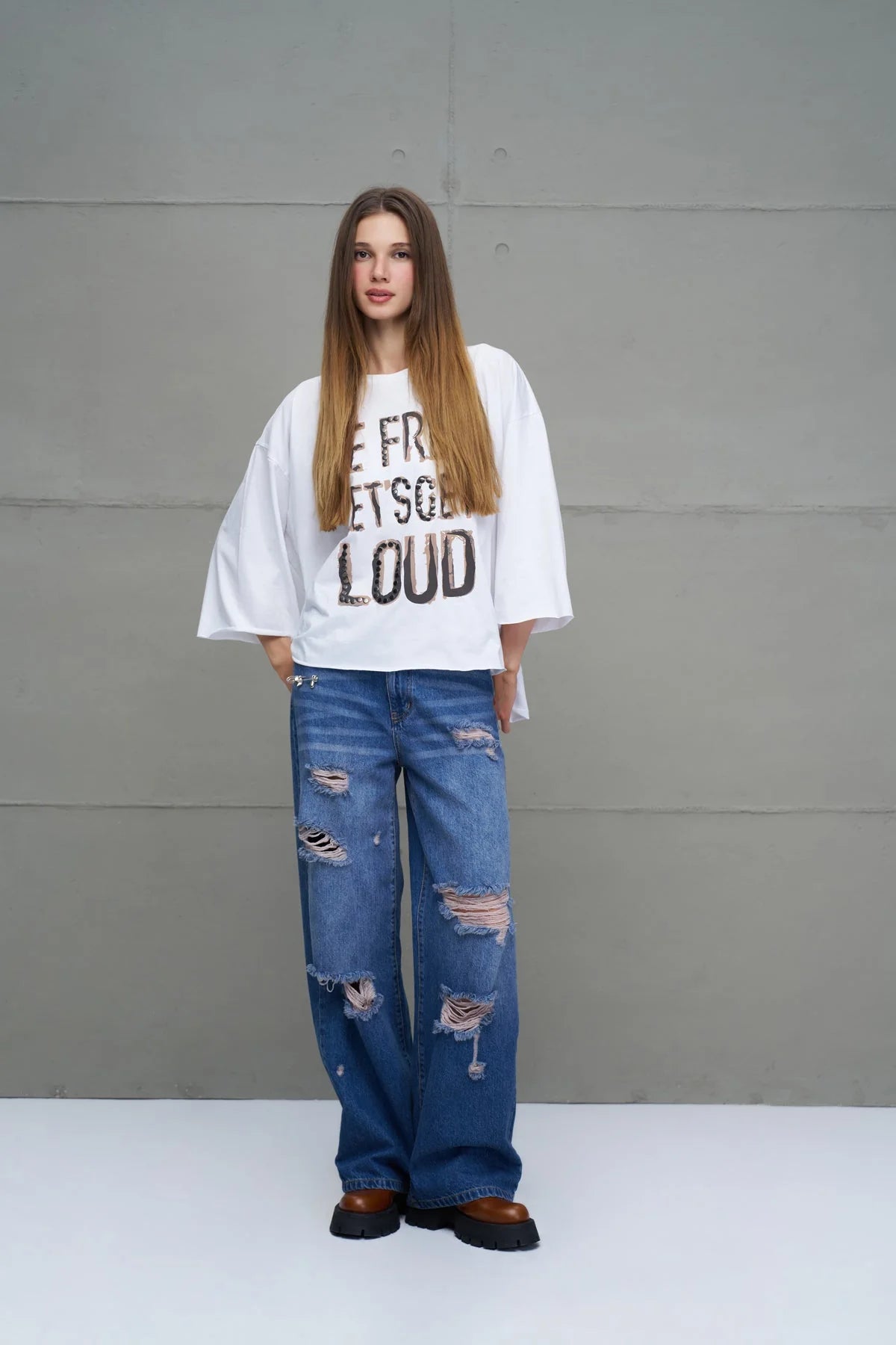 Jeans Donna VW26-18132 Blue