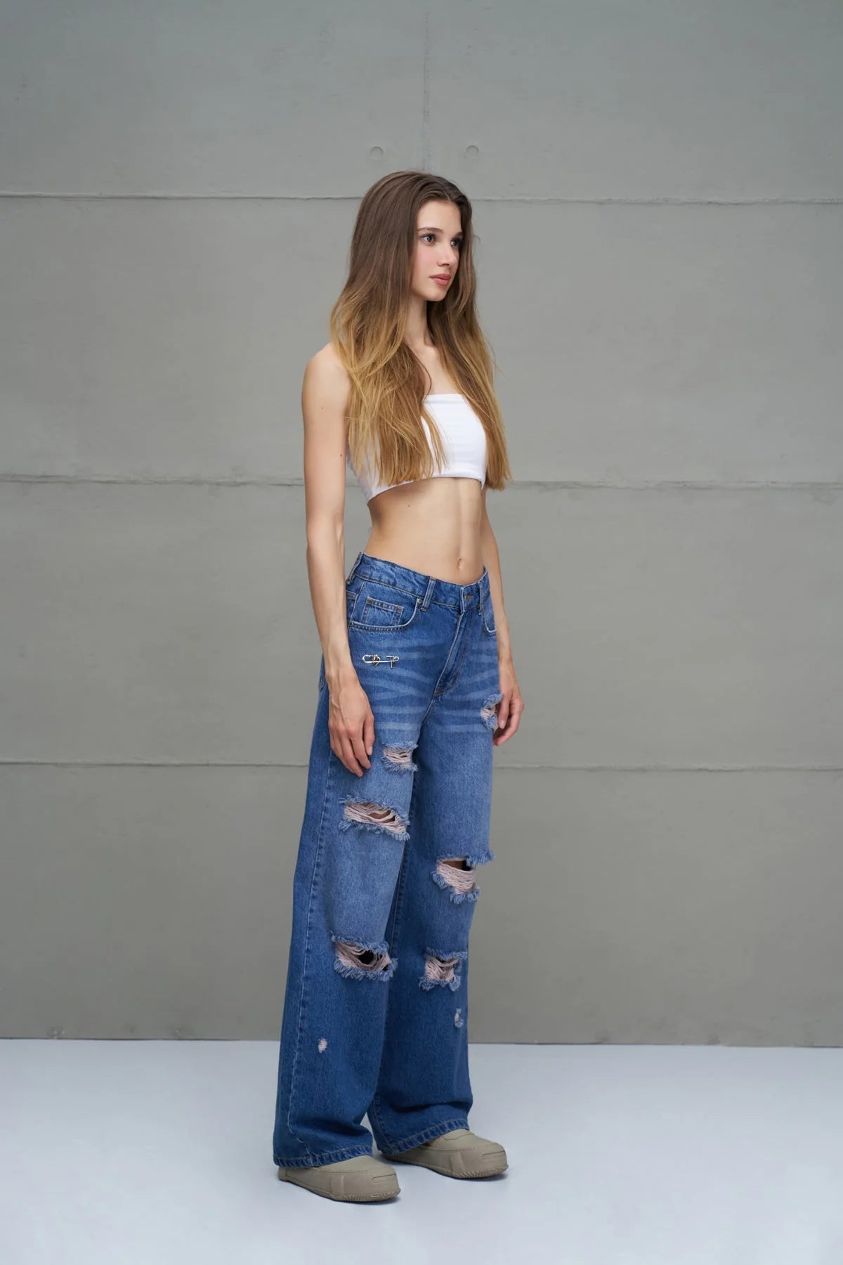 Jeans Donna VW26-18132 Blue