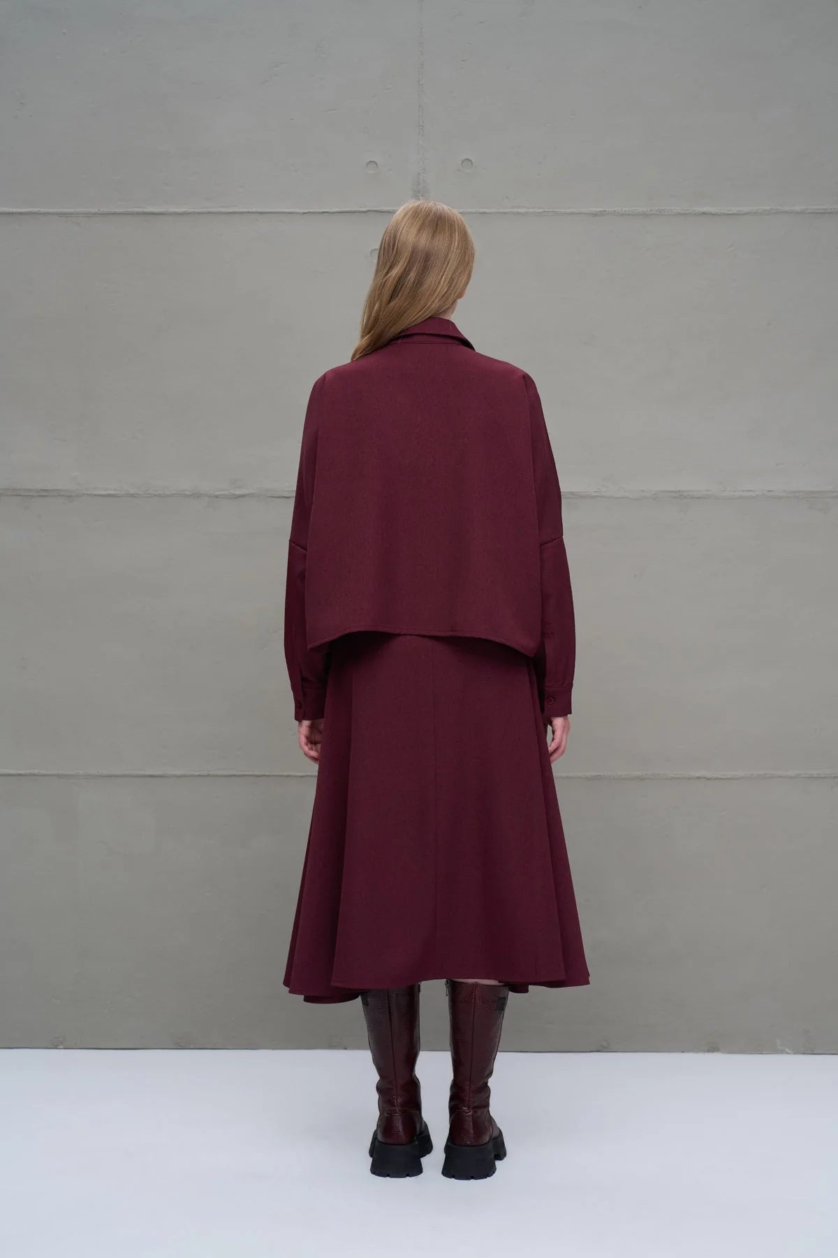 Shirt Donna VW26-18197 Burgundy