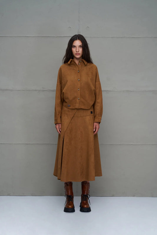 Skirt Donna VW26-18208 Brown