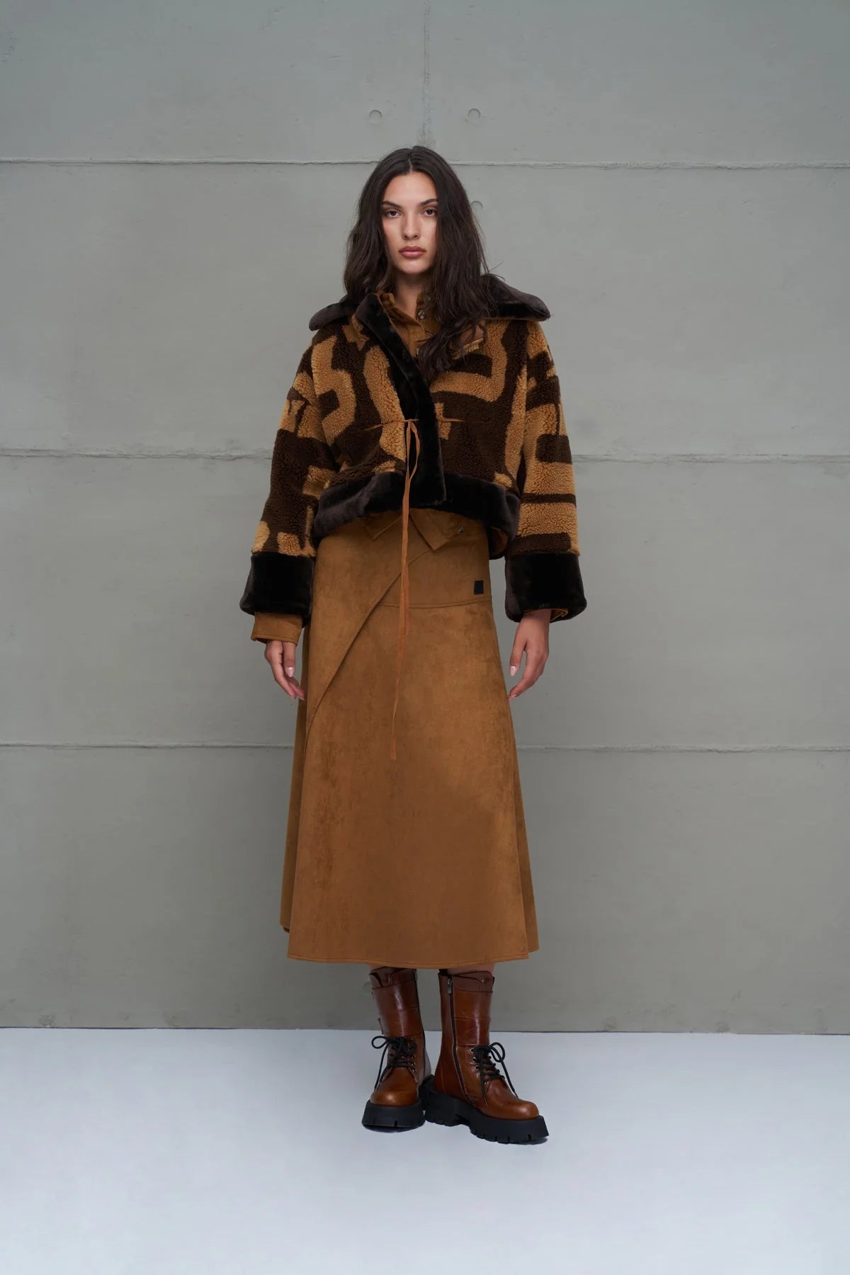 Skirt Donna VW26-18208 Brown