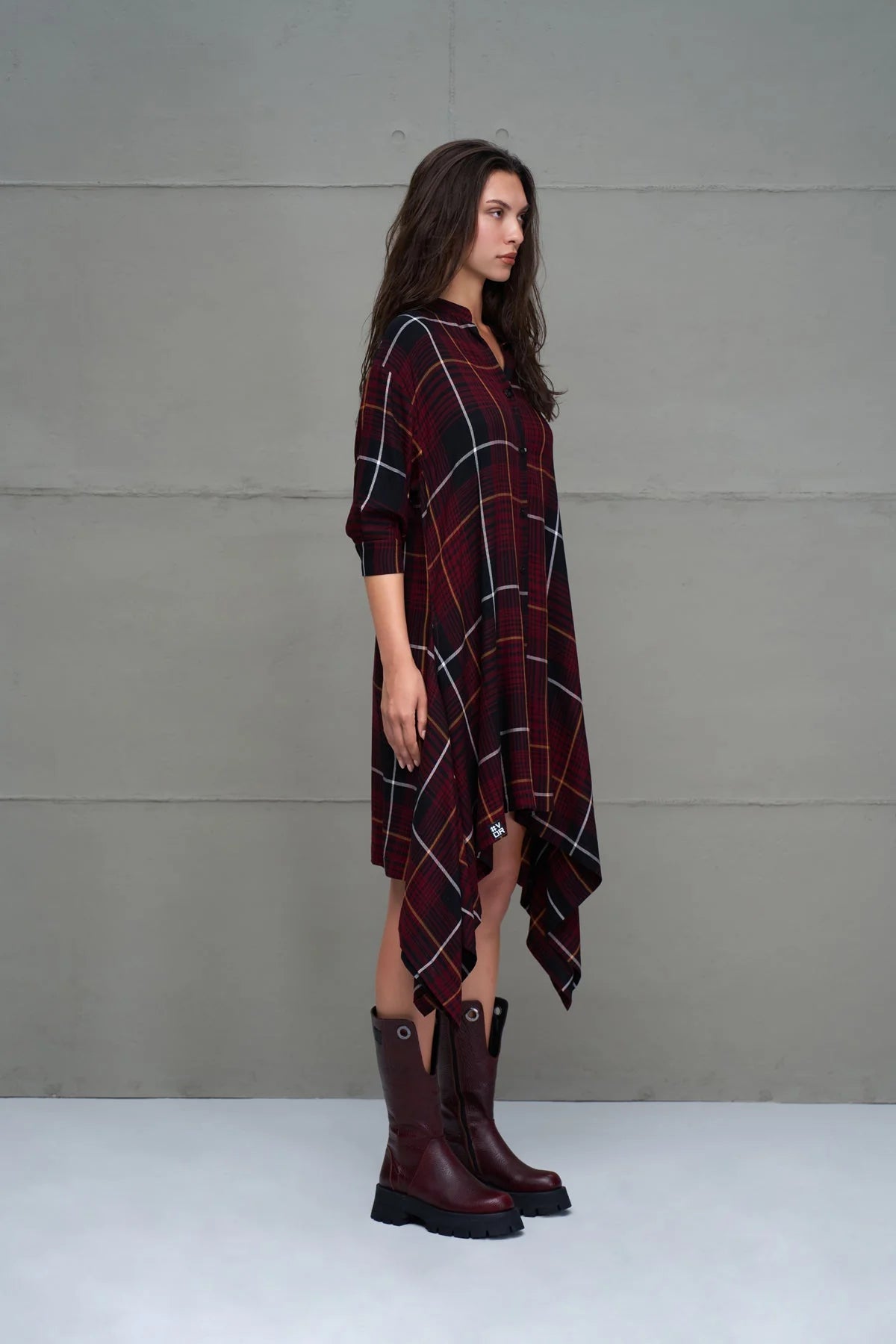 Dress Donna VW26-18291 Burgundy