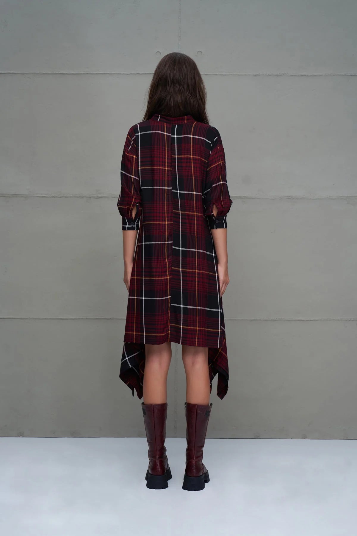 Dress Donna VW26-18291 Burgundy