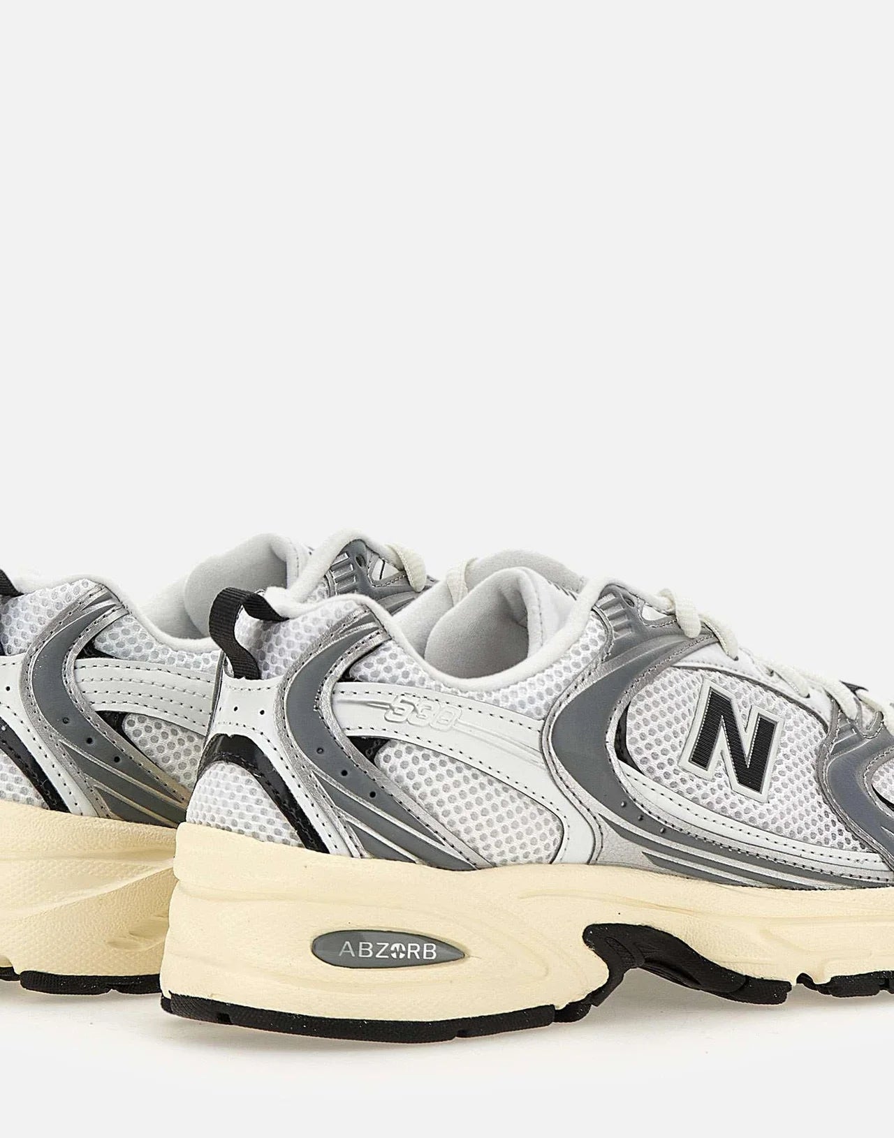 Sneaker Donna U530ESA - Lifestyle - Tier 3 - Synthetic Mesh - Silver Metal/Blk