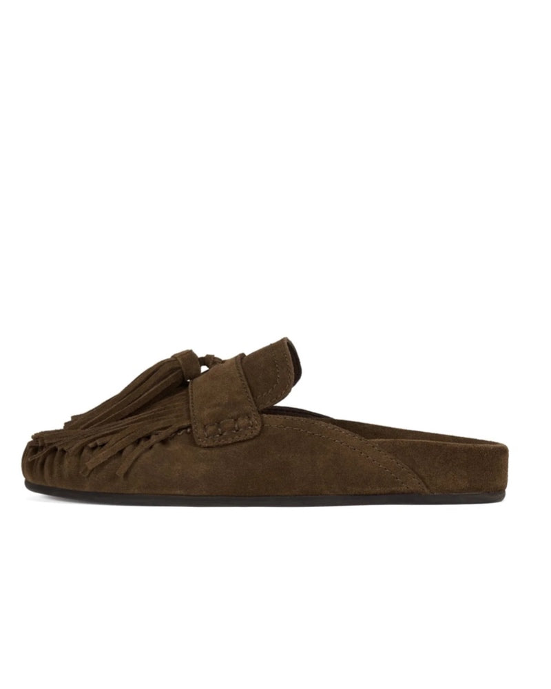 Sabot Donna TOGGLE Suede Brown