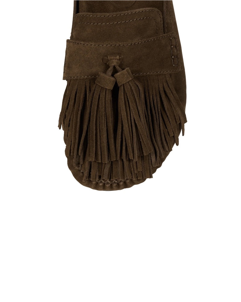 Sabot Donna TOGGLE Suede Brown