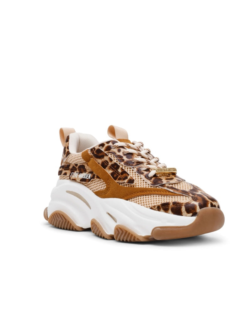 Sneaker Donna POSSESSION-E Leopard Tan