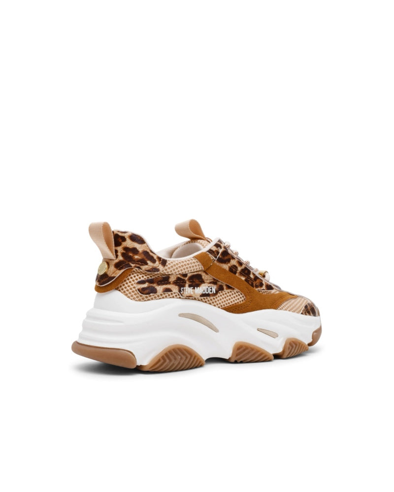 Sneaker Donna POSSESSION-E Leopard Tan
