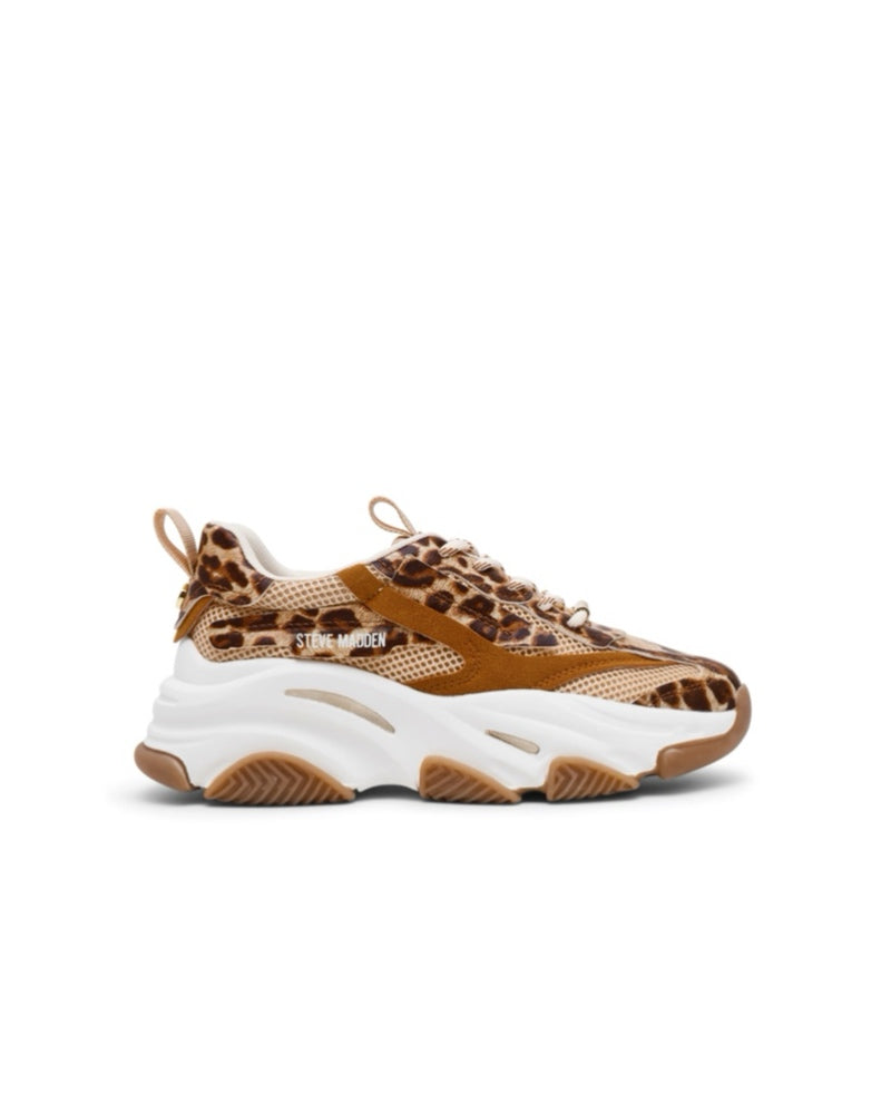 Sneaker Donna POSSESSION-E Leopard Tan