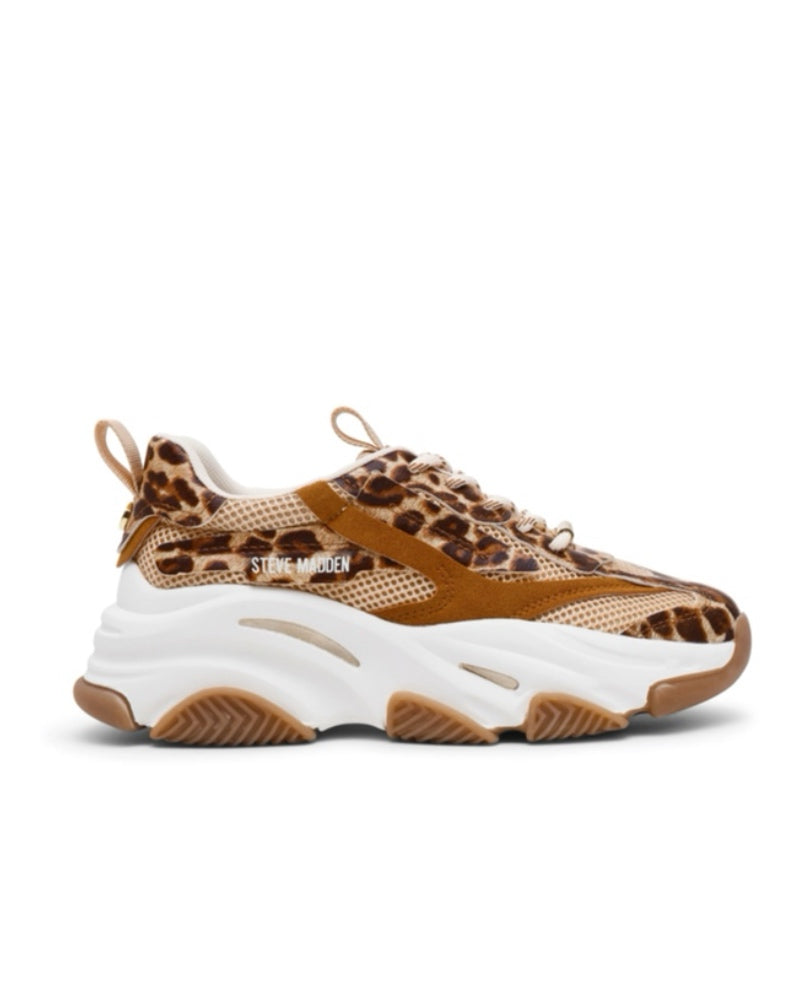 Sneaker Donna POSSESSION-E Leopard Tan